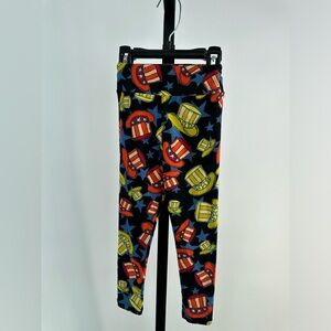 LulaRoe kid’s stars and stripes hat leggings size S/M (2-8)